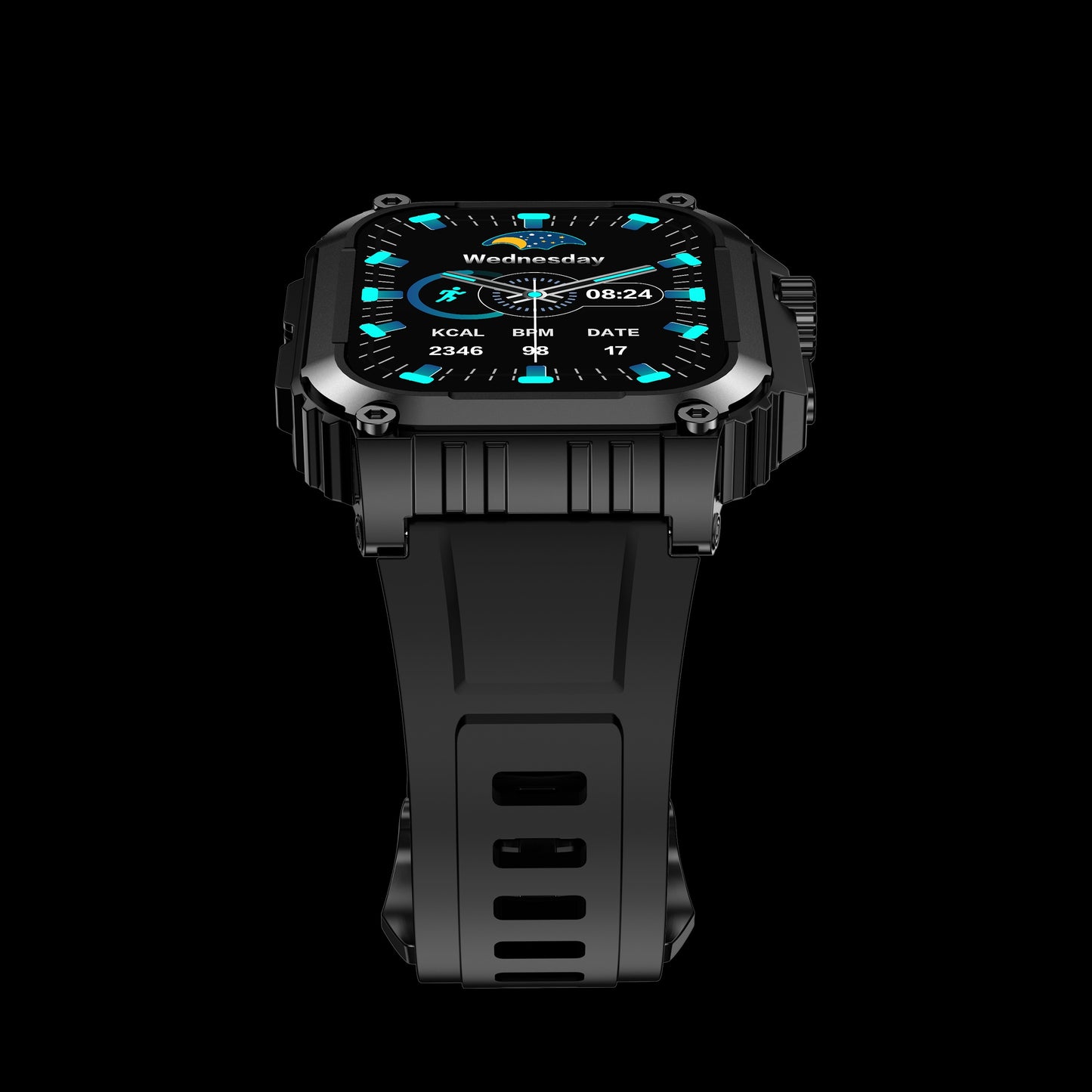 MiracoRun Smart Watch with GPS, Military Smart Watch for Men, Smart Watch for iPhone and Android - MiracoRun