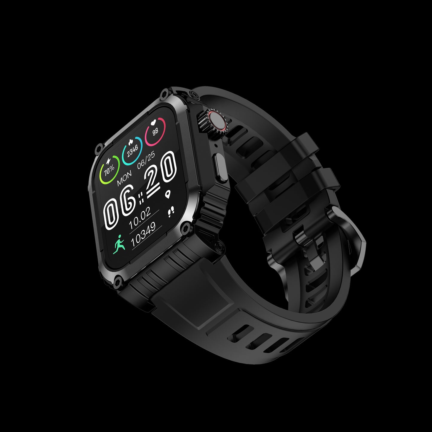 MiracoRun Smart Watch with GPS, Military Smart Watch for Men, Smart Watch for iPhone and Android - MiracoRun