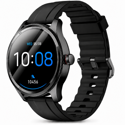 MiracoRun Smart Watch for iPhone & Android, Outdoor Fitness Watch with Bluetooth Phone Call & Texts, Alexa Built-in, 1.39" Round Touch Screen, 14 Days Battery Life - MiracoRun