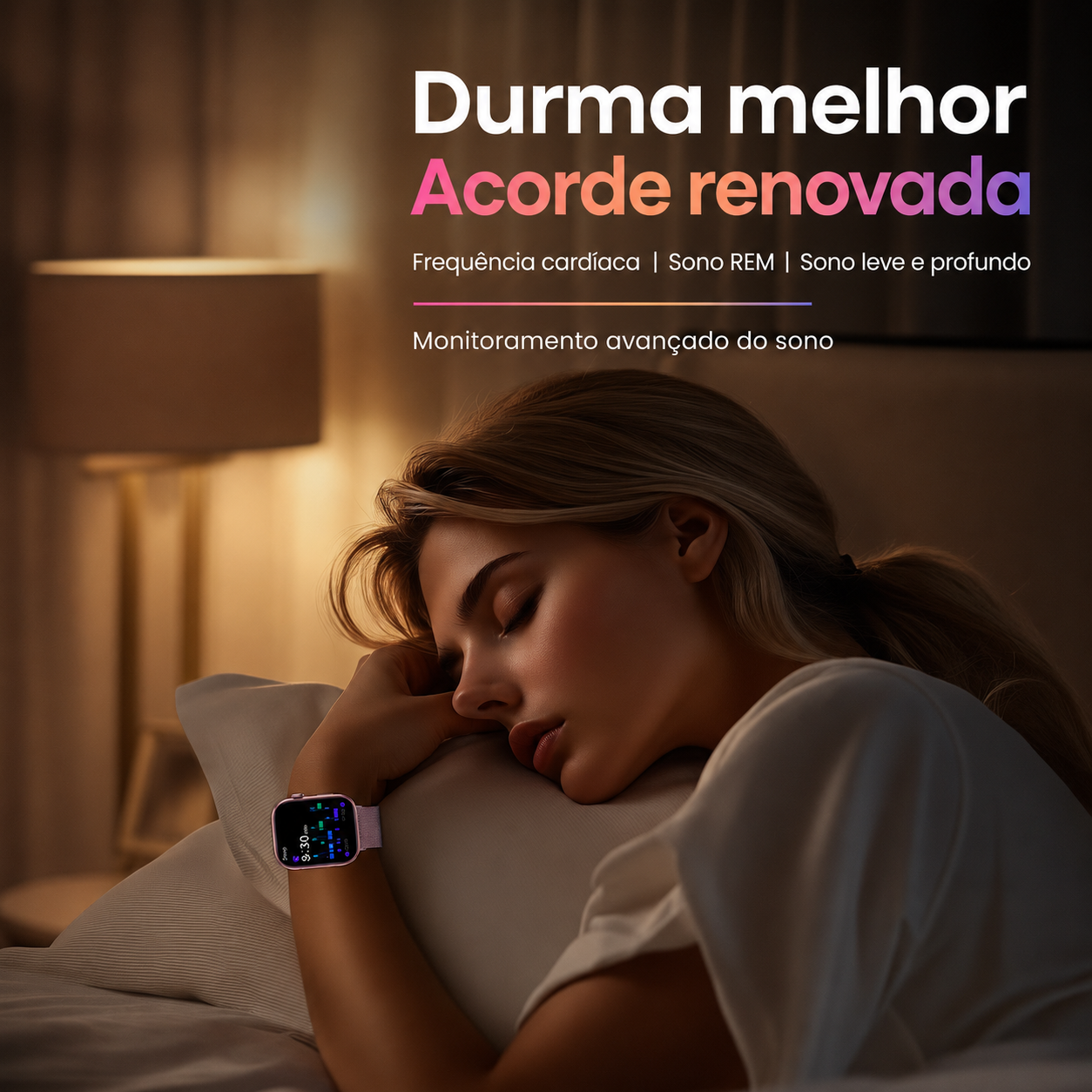 Smartwatch Hombre Mujer AMOLED 1.99'' Negro Con Llamadas Bluetooth, 100 Modos Deportivos, Monitor De Salud Y Resistencia Al Agua 3ATM - MiracoRun
