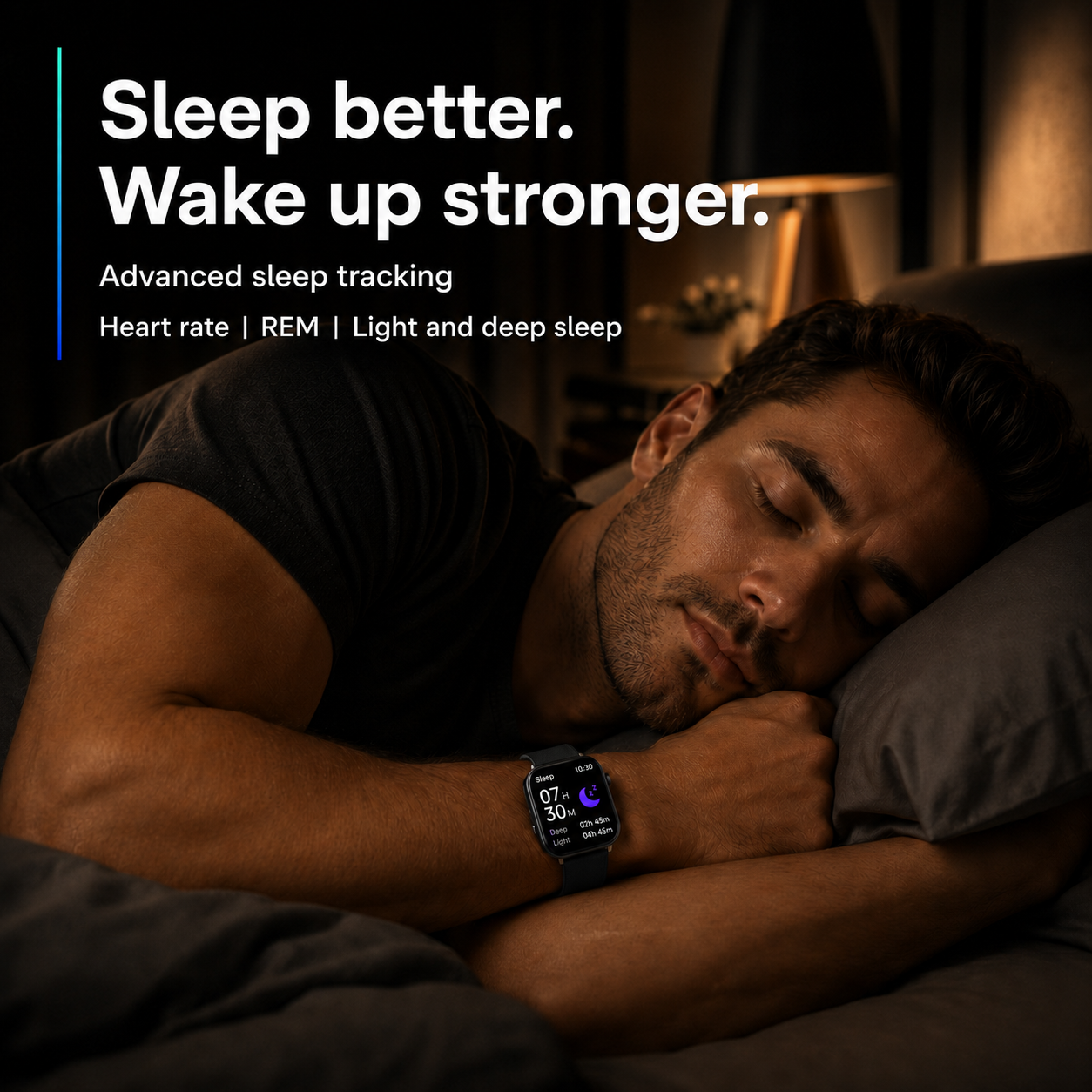 Smartwatch Hombre Mujer AMOLED 1.99'' Negro Con Llamadas Bluetooth, 100 Modos Deportivos, Monitor De Salud Y Resistencia Al Agua 3ATM