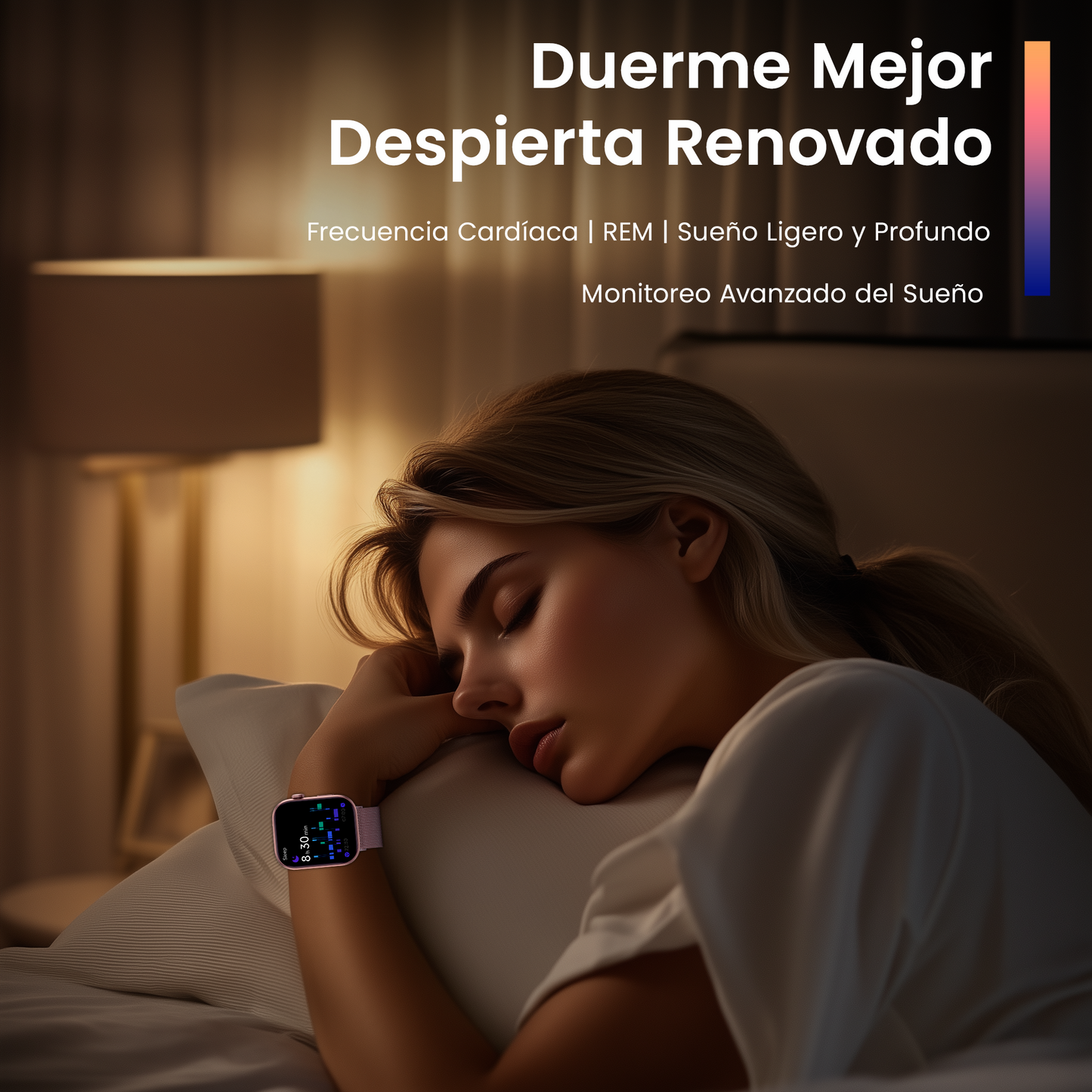 Smartwatch Hombre Mujer AMOLED 1.99'' Negro Con Llamadas Bluetooth, 100 Modos Deportivos, Monitor De Salud Y Resistencia Al Agua 3ATM