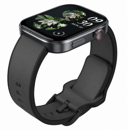 Smartwatch Hombre Mujer AMOLED 1.99'' Negro Con Llamadas Bluetooth, 100 Modos Deportivos, Monitor De Salud Y Resistencia Al Agua 3ATM